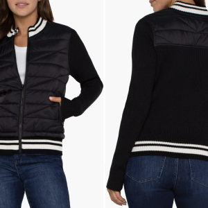 Quilted Front Jacket